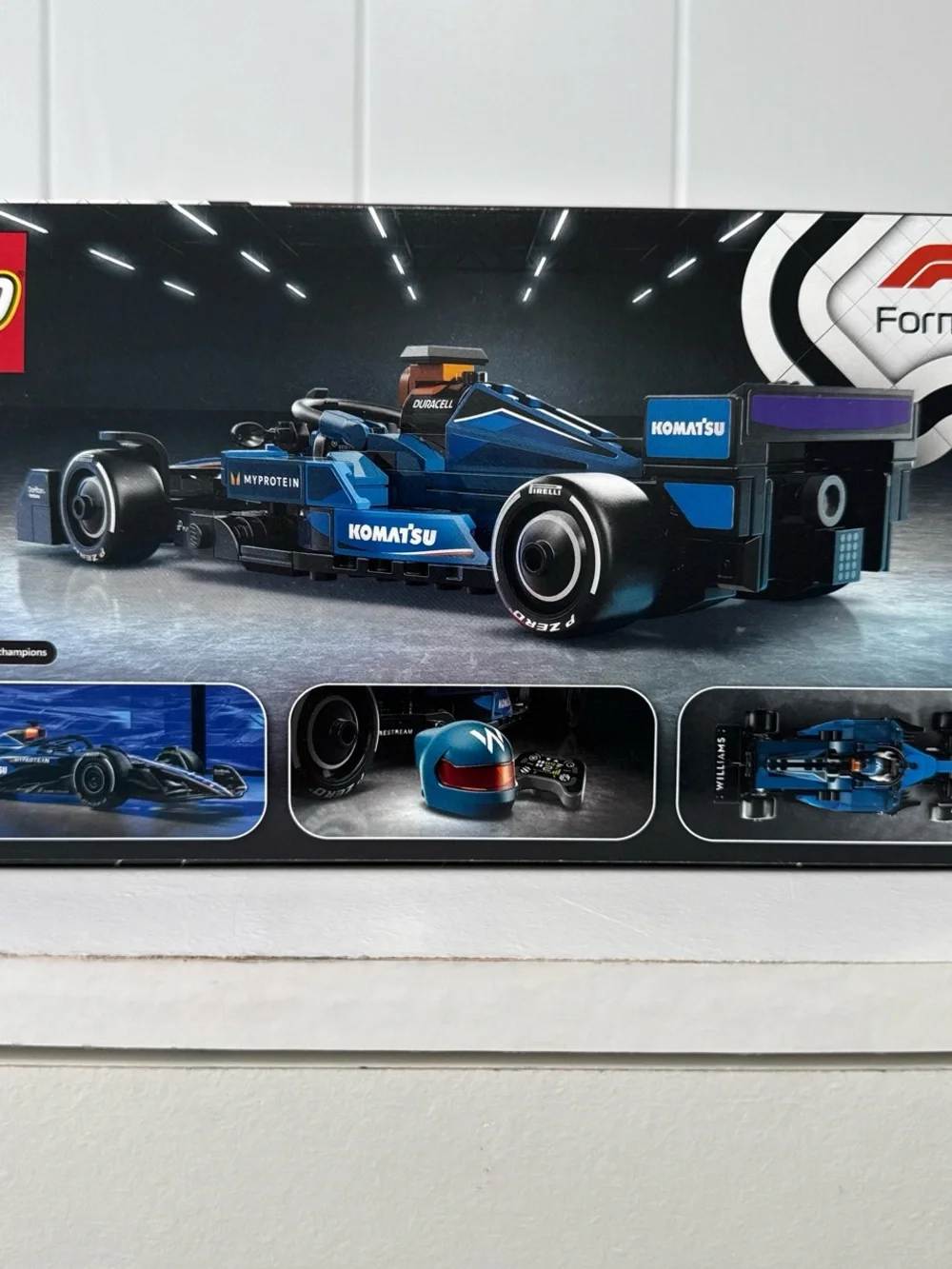 Lego Speed Champions Williams Racing Blue and Black Formula 1 Car